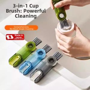 YIZHIBING | Cup Cleaning Brush for Thermos Bottles Baby Bottles U-Shaped Cup