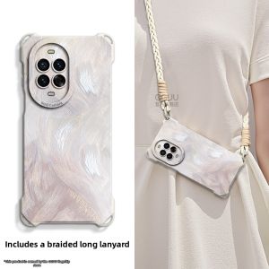 Liquid Silicone Full-coverage Anti-drop Crossbody Phone Case