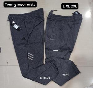 celana TREINING IMPORT untuk olahraga cocok digunakan untuk kalangan cowok dana cewek dengan bahan lembut