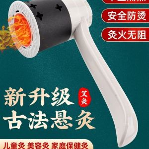 Handheld Moxibustion Apparatus Suspension Moxibustion Moxa Stick Moxibustion Machine Bucket Box Carry-on Acupuncture Cans Moxibustion Box Tools for Home Use Fumigation Instrument