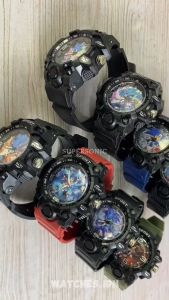 Jam Tangan Anak Laki-Laki Sport Anti Air Karakter Super Sonic Terbaru