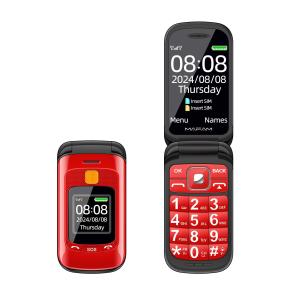 Mafam F899 Senior Flip Feature Phone Two Screen 2Sim Big Button SOS Dial Torch Clamshell Mobile Retro Style 15 days Long Standby