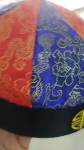 daidai (Ready Stock) Tang Suit Sam Fu Boy Men Adult Kid Hat Cap Chinese Traditional Accessories Costume 古装帽子地主男清朝皇帝新郎唐装