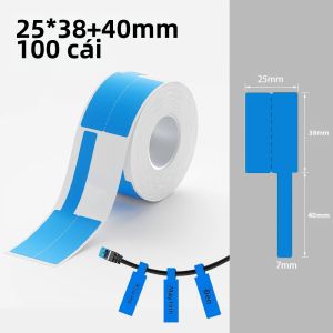 Niimbot | Nhãn Dán Cáp Màu Niimbot Nhãn Dán Nhiệt Cuộn Giấy Dính Chống Thấm Nước Cho Máy In Mini B1/B21/B2 - Gói 1 Chiếc
