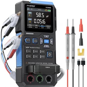 FNIRSI | Máy Đo LCR Kỹ Thuật Số Cầm Tay Cáp Dữ Liệu Thiết Bị Kiểm Tra Cầu Nối Đo ESR Điện Dung Điện Cảm Điện Trở Dụng Cụ Đo Linh Kiện
