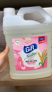 Nước rửa chén Gift cám gạo gạo & collagen can 38KG