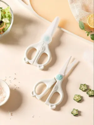 CAROTE | Baby Ceramic Meat Cutting Portable Scissors