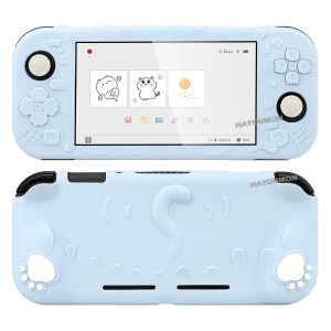 Cats Paw All-inclusive Silicone Case For Switch Lite Soft TPU Protective Cover Full Buttons Protector Shell For NS Lite Gaming