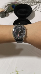 Daniel Klein Men Analog Black Leather Watch DK.1.13814