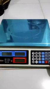 COD JIAHE Timbangan Buah Harga Digital Scale Pricing Dual LCD Display 40kg - 525