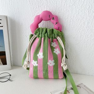 Túi Đeo Chéo Đan Dễ Thương Thiết Kế Độc Đáo Túi Xách Túi Đeo Chéo Túi Đeo Vai Túi Xách Túi Đựng Điện Thoại Di Động Túi Xách Thường Ngày