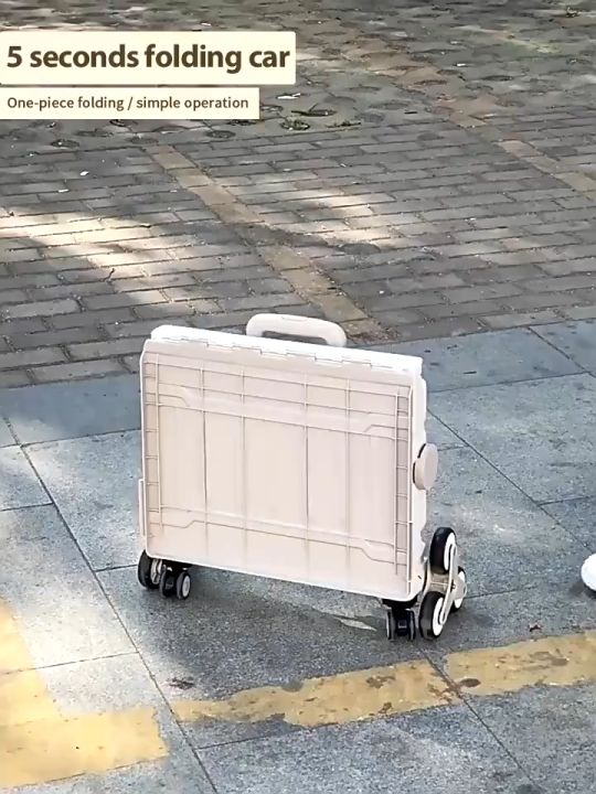 ORANGE Troli Belanja Lipat Keranjang Trolley Pet Keranjang Stroller Carrier Troli Keranjang Hewan