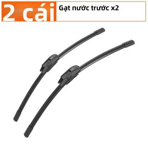 YONGRUN 2 Chiếc Lưỡi Lau Xe Ô Tô Cho Xe Hyundai Trajet 2000-2007 Kính Chắn Gió Phía Trước Cao Su Kính Chắn Gió Khăn Lau Phụ Kiện