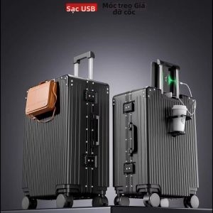 ROMADA | Aluminum Frame Multi-Directional Wheels TSA Luggage