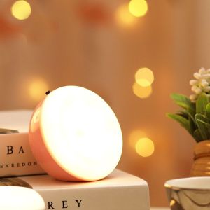Smart Charging Motion Sensor Night Light Wireless Corridor Wall Night Walking Stairwell Induction Lamp Home Decor Lighting