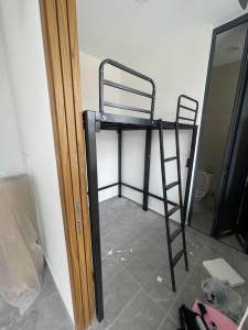 Helper loft bed customize for 2helpers room Singapore/kids loft platform