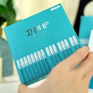 GS 24Pcs/box Ear Cleaner Disposable Ear Swabs Silicone Small/Large Sticky Earwax Remover Stick Durab