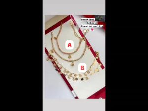 NEW ARRIVAL BEAUTIFUL ANKLETS WOMEN PREMIUM QUALITY READY STOCK