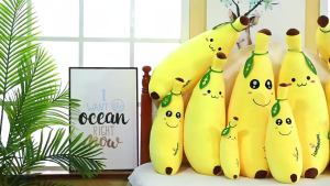 ตุ๊กตาหมอนกล้วย น่ารัก น่ากอดเป็นหมอนข้าง หมอนหนุน ของเล่น ของใช้ ของขวัญ /สัมผัสนุ่มนิ่ม size 355070 cm
