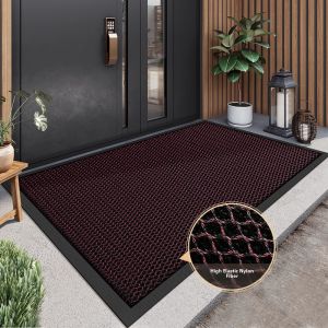 Minimalist Elastic Silk Dust-proof Stain-resistant Entryway Door Mat