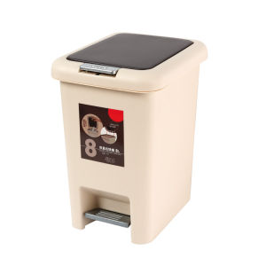 Large Capacity Pedal Operated Trash Can: A Must-Have Home Cleaning Tool