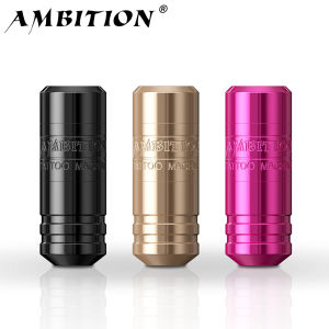 Máy Xăm Quay Ambition Torped 32 Stroke Mạnh Mẽ Sử Dụng Động Cơ Không Chổi Than Kèm Dây RCA Dành Cho Nghệ Sĩ - Tùy Chọn Chiều Dài Kim 4.0-4.5-5.0mm