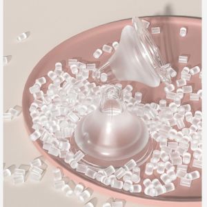 MiniTutu Glass Baby Bottle Wide Mouth Drinking Water Anti Explosion for Newborn Infants And Toddlers Specialized Nipple 160ml