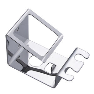 1/2 pc Stainless Steel Toothbrush Holder Wall Mount Toothpaste Storage Rack Bathroom Organizer Accessories Tools