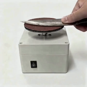 Mini Electric Disc Sharpener Portable Knife Polishing Machine for Kitchen Knives Scissors Craft Blade Grinding Tool
