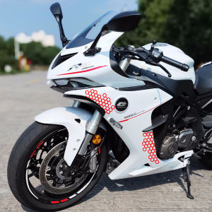 Motorcycle Sticker Honeycomb Decorative Sticker Personalized Creative Waterproof Body Modification Decal for Honda HRC CBR300R CLICK 125I 150I PCX 160