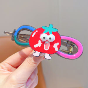 ENEN | Cute Funny Cartoon Fries and Burger Hair Clip for Girls
