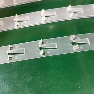 10pcs Strip Perekat /Trip Klip Produk Supermarket /Snack Hanging Strip/Gantungan Makanan Ringan Multifungsi Bahan Plastik Pvc