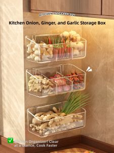 AOQILA | Wall-mounted Multi-functional No-drilling Spice Storage Rack