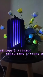 Mosquito Killer Lamp Light Bug Zapper with Electric Shock Non-toxic Powerful Attractant for Bedroom