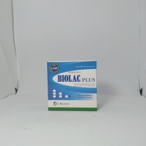 GIAO MẪU NGẪU NHIÊN Men tiêu hóa Biolac Plus giúp tăng cường hệ tiêu hóa giảm đau bụng đầy hơi hộp 100 viên
