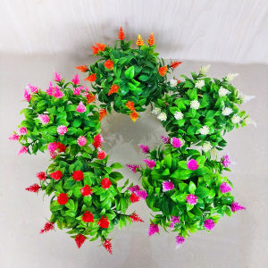 Azgalery PBP18 / Tanaman Hias Plastik Mini Pot Bunga Artificial Flower Buatan Ornamen Hiasan Cantik Pajangan Vas Kembang Dekorasi Ruangan Rumah Outdoor Indoor / COD