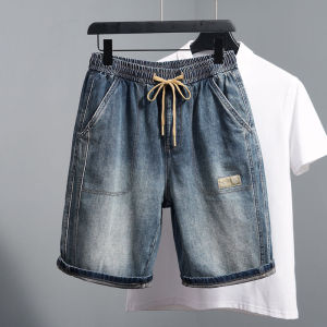 LIIEN NOOS | Leisure Retro Stylish Easy Match Jeans Shorts Mid-length