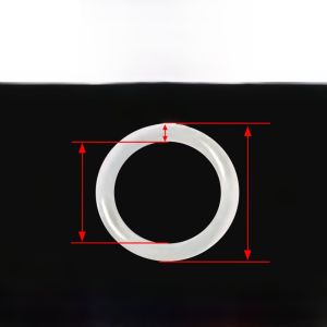 High Temperature Resistant Corrosion Resistant Silicone Seal Ring O Type Water Proof Pad Circle round Ring Mechanical Hardware