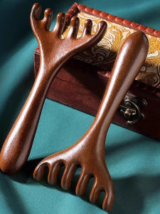Head Massage Acupressure Comb Natural Sandalwood