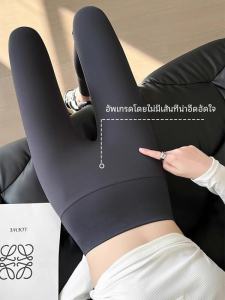 กางเกงโยคะทรงกระต่ายสีเทาสำหรับผู้หญิง กางเกงขายาวทรงกระบอก เอวยางยืด ทรงสลิมฟิต ทรงเข้ารูป ฤดูใบไม้ผลิและฤดูใบไม้ร่วง กางเกงขายาวทรงสลิมฟิต