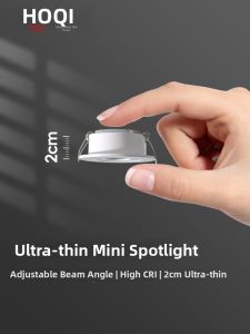 HUOQI | Mini Ultra-thin Anti-glare Bullseye Recessed Light