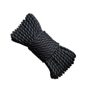 20 mét - Dây Dù 4.5mm có lõi sọc gân chất mền là hàng xuất khẩu dùng làm vòng tay macrame căng lều dây phơi