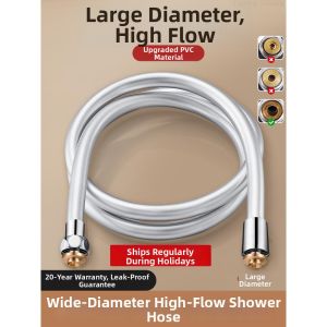 OME | High Flow Big Diameter PVC Shower Hose