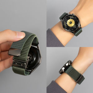 YOURSTAR | Universal Breathable Sporty Nylon Watch Band with Metal Magnetic Clasp
