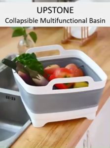 9.4 Liters Collapsible Dish Tub Portable Sink Portable Laundry Basin Multiuse Foldable Basin Bucket Laundry Basin Bucket Multi-purpose Washbasin