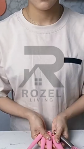 ROZEL Spatula Set 5 in 1 Silikon Sotil Alat Masak Dapur Tahan Panas Sutil Mixer Kuas Kitchen Set Serbaguna