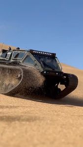 Mô hình xe tăng điều khiển từ xa (RC) tỷ lệ chuẩn bánh xích dẫn động 4 bánh chuyên dụng cho địa hình off-road