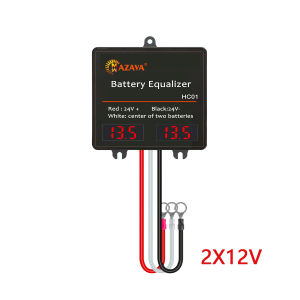 Bộ Cân Bằng Pin MAZAVA HC01 Hiển Thị Điện Áp Hoạt Động Cho Pin Axit Chì 24V 48V Pin Li-ion Pin LiFePO4 Bộ Sạc Năng Lượng Mặt Trời 2x24V 2x12V