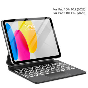 Magic Keyboard for iPad 11th Generation A16 2025 11"A3354 A3355 Keyboard Case for iPad 10th Gen 2022 10.9" A2696 A2757 Cover