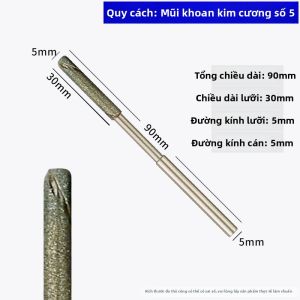 Dụng Cụ Mở Rộng Lỗ xoắn ốc Đính Kim Cương Điều Chỉnh Được Độ Chính Xác Cao HSS